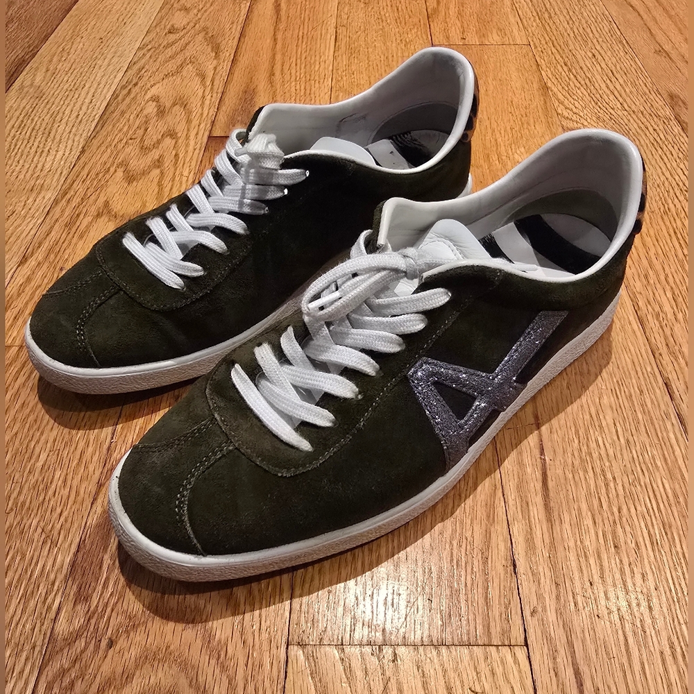 Authentic Aquazzura Suede Sneakers